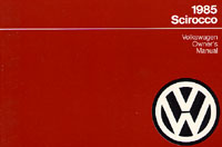VW SCIROCCO 1985 OM               