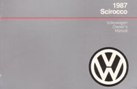 VW Scirocco 1987 OM               