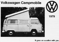 VW CAMPMOBILE 1979 OM             