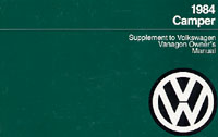 VW CAMPER 1984 OM                 