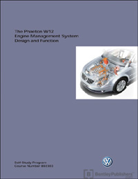 VW The Phaeton Eng Mngt Sys De SSP