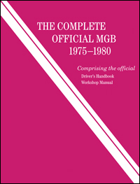 Complete Official MGB 1975-80     