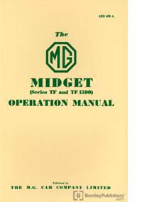 MG Midget TF & TF 1500 54-55/Hand 