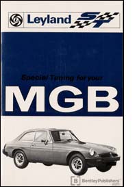MG MGB TOURER TUNING/HAND         
