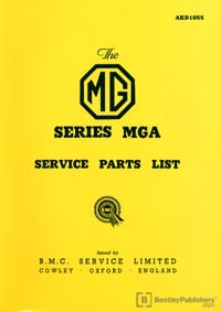 MG MGA 1500 55-59/Part            