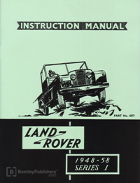 Land Rover Ser I 48-58 Instr Man  