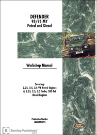 Land Rover Defender 93-95 Manual  