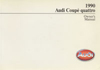 Audi Coup� quattro: 1990