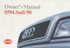 Audi 90 Owner's Manual: 1994