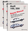Audi<br>100, 200: 1989-1991<br>Official Factory Repair Manual