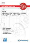 Audi 100, A6<br>1992, 1993, 1994, 1995, 1996, 1997, 1998<br>Including S4, S6, quattro and Avant<br>Repair Manual on DVD-ROM