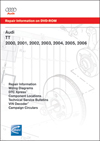 Audi TT<br>2000, 2001, 2002, 2003, 2004, 2005, 2006<br />Repair Manual on DVD-ROM