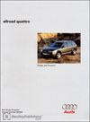 Audi allroad quattro<br />Design and Function<br />Technical Service Training<br />Self-Study Program