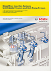Bosch Diesel Fuel-Injection Systems<br/>Unit Injector System and Unit Pump System