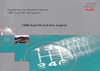 Audi A4 (2.8L), Supplement to Audi A4/A4 quattro Owner's Manual: 1997