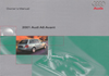 Audi A6 Avant Owner's Manual: 2001