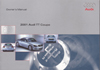 Audi TT Coupe Owner's Manual: 2001