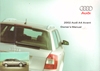 Audi A4 Avant Owner's Manual: 2002 