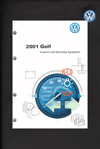 Volkswagen Golf Owner's Manual: 2001