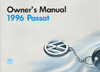 Volkswagen Passat Owner's Manual: 1996