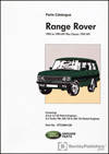 Range Rover 1992-94 Parts Cat     