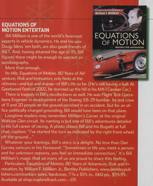 Road & Track - December 2006 - review