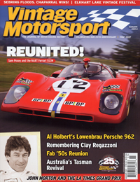 Vintage Motorsport March/April 2007 - cover