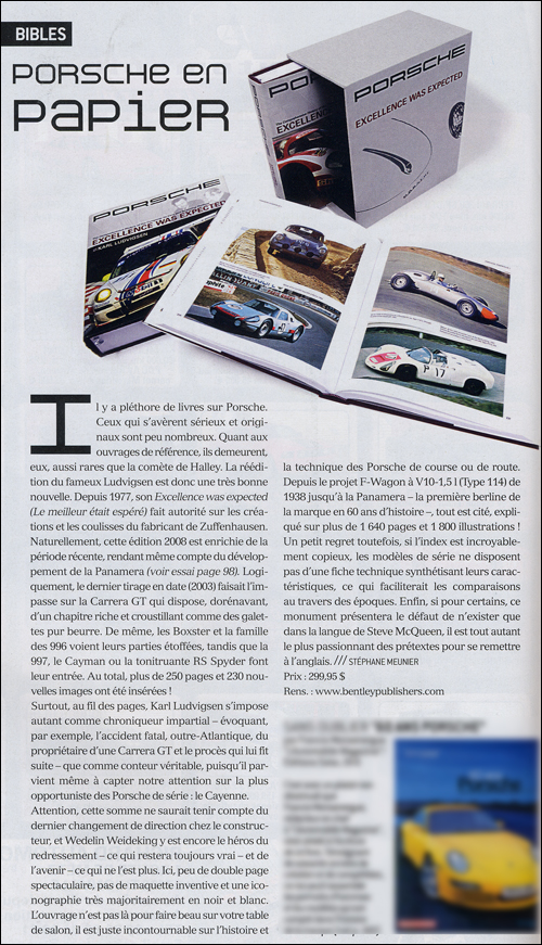 L'Automobile - Hors-Série Sportives 2009 - review