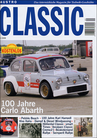 Austro Classic Magazin - Oktober/November 2008 - cover