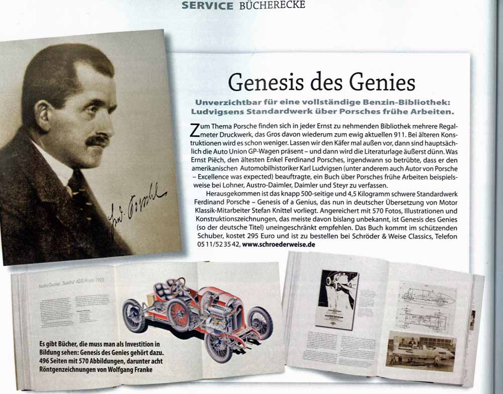 Motor Klassik Magazin - November 2008 - review 1