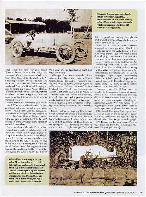 911 & Porsche World - November 2008 - excerpt page 4