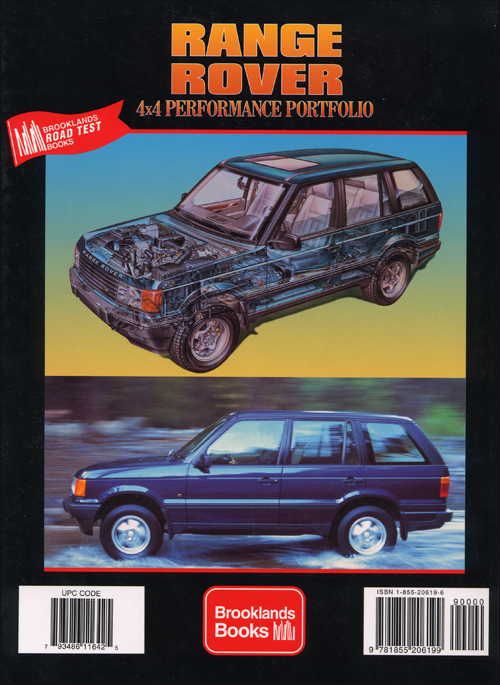 Range Rover 4x4 Performance Portfolio: 1995-2001? back cover
