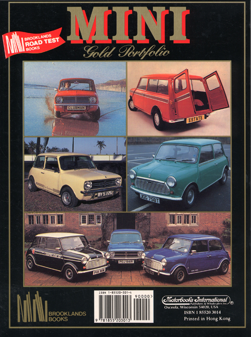 Mini Gold Portfolio: 1969-1980? back cover