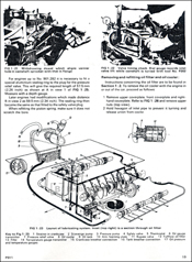 Removing and Refitting Oil Filter and Oil Cooler