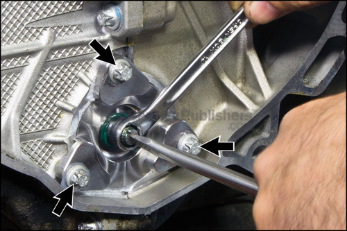 Intermediate shaft (IMS) bearing replacement.