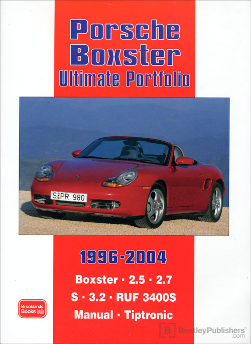 Porsche Boxster Ultimate Portfolio: 1996-2004 front cover