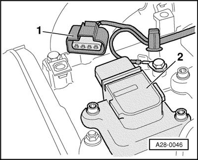 Ignition coils, removing