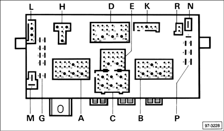 VW 1984-1993 Fuse Panel Rear Connections