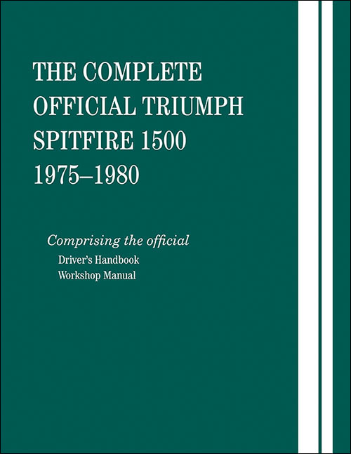 The Complete Official Triumph Spitfire 1500: 1975-1980 - front cover