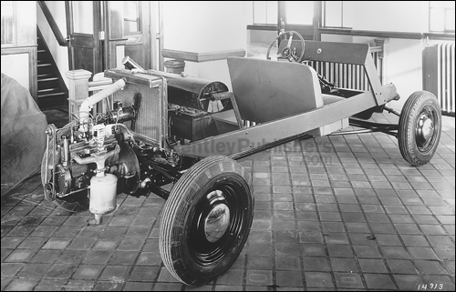 One of several rear-engined prototypes built for Henry Ford