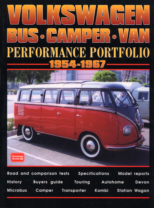 Volkswagen Bus, Camper, Van Performance Portfolio - 1954-1967 front cover