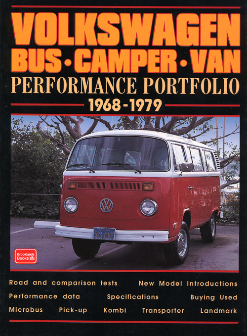 Volkswagen Bus, Camper, Van Performance Portfolio: 1968-1979 front cover