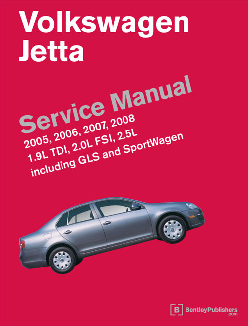 Volkswagen Jetta Service Manual: 2005-2008 front cover