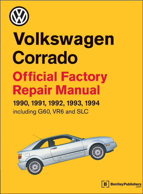 Volkswagen Corrado Repair Manual: 1990-1994 front cover
