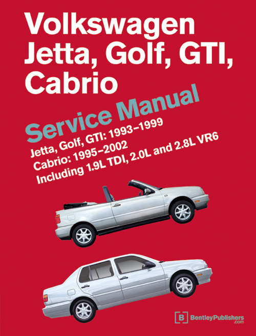 Volkswagen Jetta, Golf, GTI, Cabrio Service Manual:
1993-1999