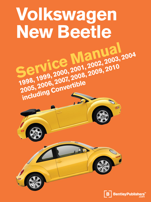 Volkswagen New Beetle Service Manual: 1998-2010 front cover