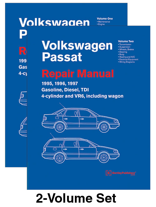 Volkswagen Passat (B4) Repair Manual: 1995, 1996, 1997 - front cover